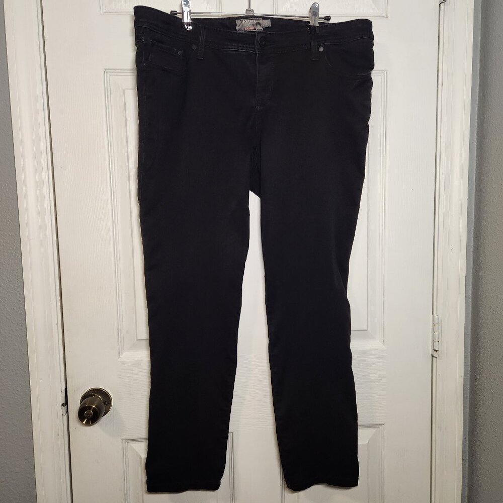 Torrid Black Luxe Skinny Jeans - Size 18P